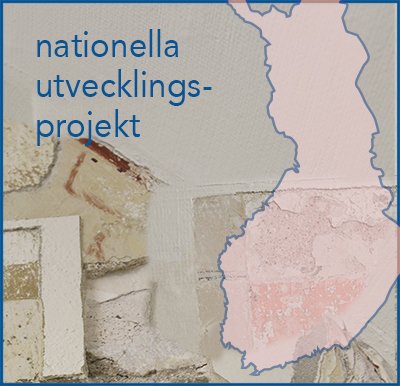 Finlands karta och väggdetaljer